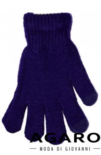Dotykové rukavice pro smartphony – dámské, fialové