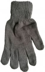Dotykové rukavice pro smartphony šedivé