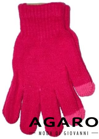 Dámské dotykové rukavice pro smartphony růžové - Varianta: vícebarevná
